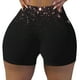 thumbnail image 2 of Fotbe Sparkling Pink Night Sky Shorts Sin Costuras – Shorts Deportivos de Cintura Alta para Mujer, Elásticos para Gimnasio, Yoga, Running o Ciclismo-Large, 2 of 8