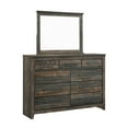 thumbnail image 2 of Ridgedale Dresser Mirror Weathered Dark Brown, 2 of 3