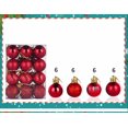 thumbnail image 1 of RBCKVXZ 48 bolas navideñas de 30 mm para decorar el árbol de Navidad, adornos navideños en liquidación, color rojo, 1 of 5