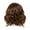 Brown, variant on Mishuowoti wigs human hair glueless wigs human hair pre plucked pre cut wig for women Wig Cool Wig Sexy Short Women's Wig Curly Fashion Full Wig Styling wig Brown One Size