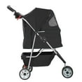 thumbnail image 4 of Furniture of America Pipii Collapsible Pet Stroller in Black Fabric, 4 of 8