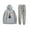 Grey, variant on Lefty Sm Rapper Hoodie Jogger Pant 2 Piece Sets Men Women Sweatpants 2 Piece Suit