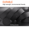 thumbnail image 4 of HLONK Ceinture Décontractée en Nylon Unisexe Durable Noire, 4 of 6