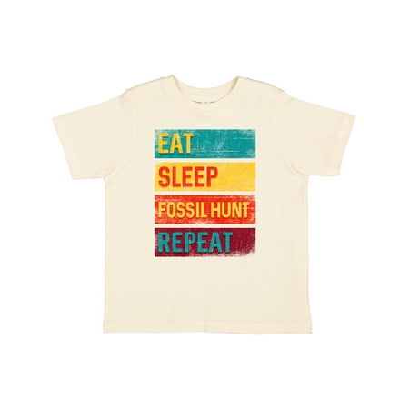 

Inktastic Fossil Hunting Eat Sleep Fossil Hunt Repeat Boys or Girls Toddler T-Shirt