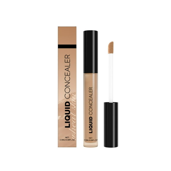 Kokovifyves Persistent Liquid Concealer Highlys Effectives Concealer Waterproof Sweat Resistants Brightening Oil Control Concealing Defects 2.5ml