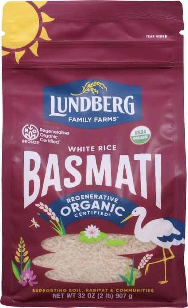 Lundberg Organic Basmati Rice, Fluffy Sushi Making Rice Paddles, 2 pcs