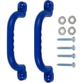 thumbnail image 1 of Swing Set Stuff Playground Handles with SSS Logo Sticker, Blue, 10", 1 of 4