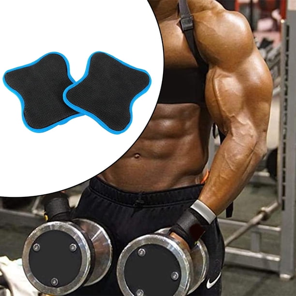 Almohadillas de levantamiento de pesas para deportes con barra de - Almohadillas de agarre de neopreno de primera calidad Protección de la pa Azul Baoblaze Guantes de levantamiento de pesas