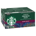 thumbnail image 2 of Starbucks French Roast Dark Roast K-Cup Pods for Keurig Brewers, 1 box (72 pods), 2 of 5