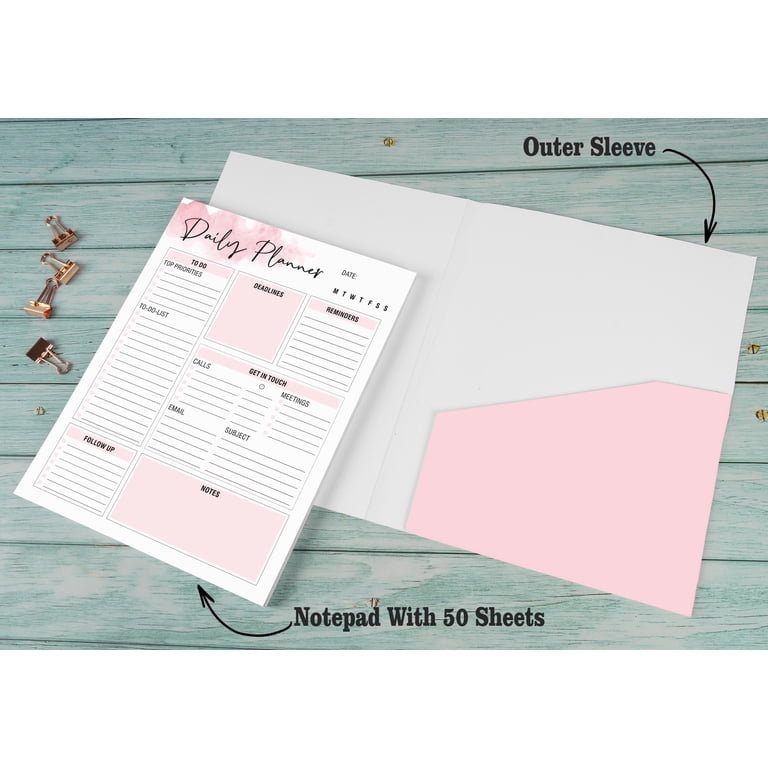 Habit Tracker Notepad Undated Weekly Planner Notepad - 52 Week Goal ...
