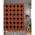 thumbnail image 2 of Halloween Shower Curtain Set ，Waterproof Fabric Shower Curtains Pumpkin Shower Curtains for Bathroom,Bathroom Decor 36"x72", 2 of 6