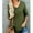 Army green, variant on YouLoveIt Womens Long Sleeve V Neck T Shirts Basic Tee Tops Casual Loose Blouses T Shirts Plain Tee Shirts