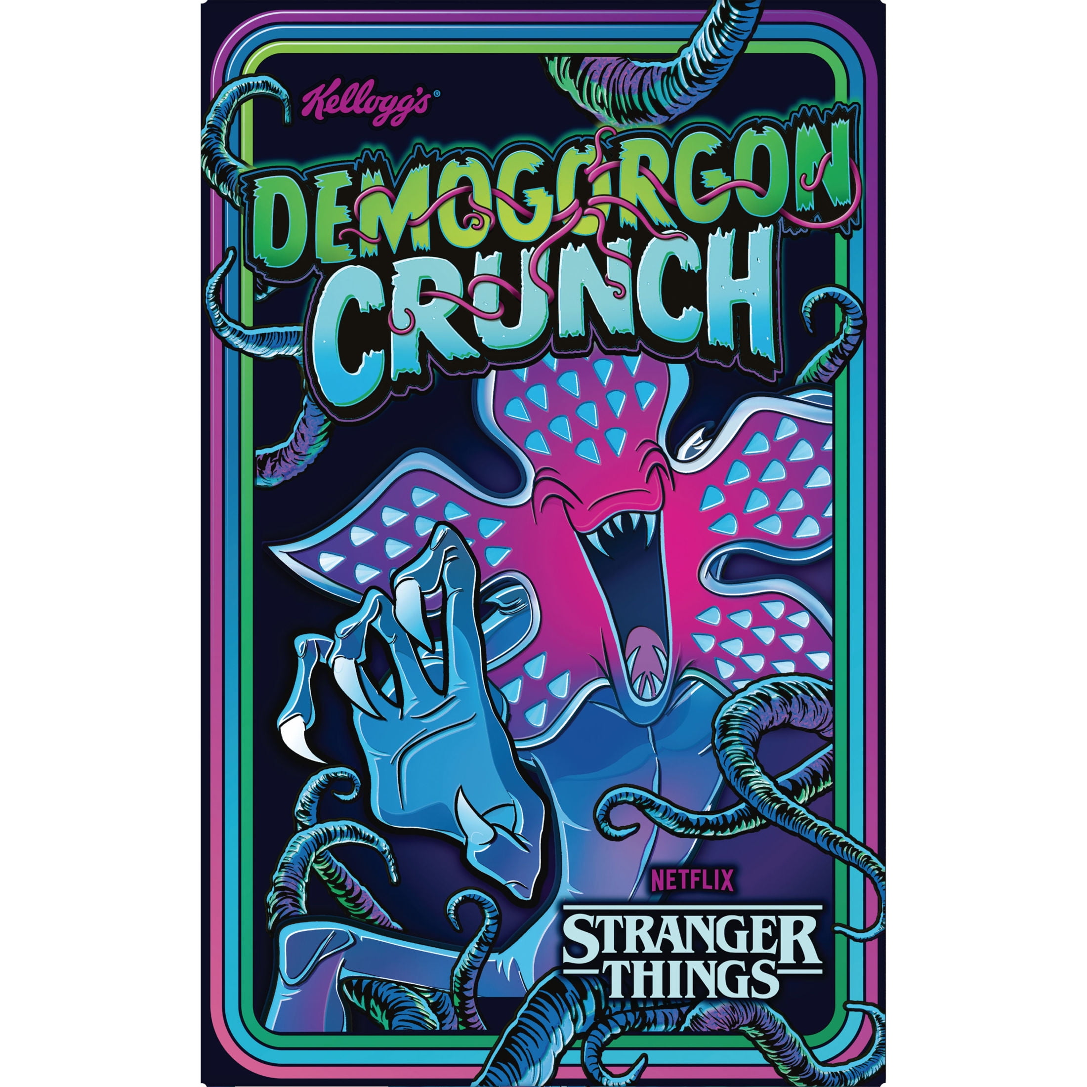 Kellogg's Stranger Things Demogorgon Crunch Cereal, Limited
