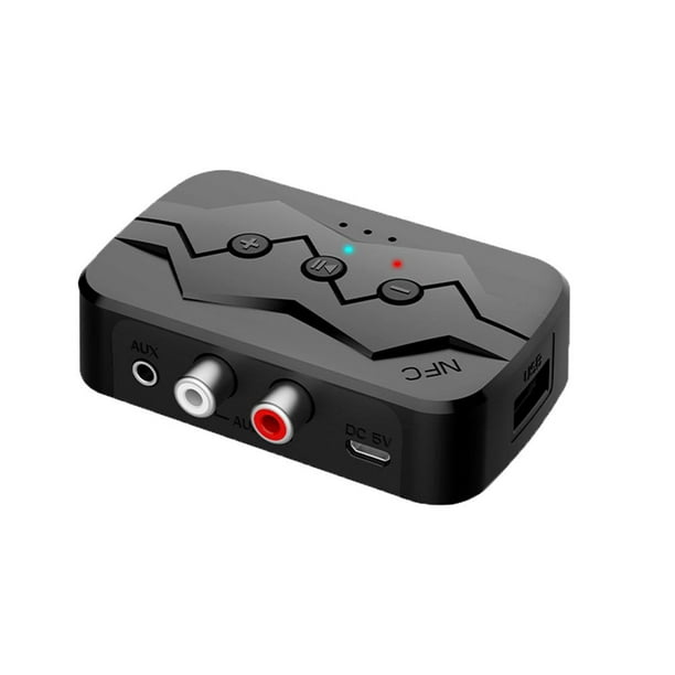 Nfc Multifunción Receptor Y Transmisor Bluetooth Soporte Dos En Uno Tarjeta Tf U Disco Reproducir Rca Llamada 5.0 Adaptador Estéreo Adaptador Inalámbrico Amplificador Kearding EL016097-00