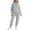 Gray, variant on Kcolen Women Hoodie Track Suits 2 Piece Sets Valentines' Day Outfits Love Heart Graphic Hooded Sweatshirt with Jogger Sweatpants Set Casual Jogging Sweatsuit Pink