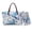 Blue - Sea Turtle, variant on DISNIMO Butterfly Rose Print Handbag Wallet Set for Women Marble Moon Print Tote Satchel Bag with Matching Wallet Stylish PU Leather Ladies Purse for Work Party Shopping