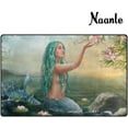 thumbnail image 3 of FREEAM Mermaid Non Slip Area Rug for Living Dinning Room Bedroom Kitchen, (20 x 31 Inch), Mermaid Sea Nursery Rug Floor Carpet Yoga Mat, 3 of 6