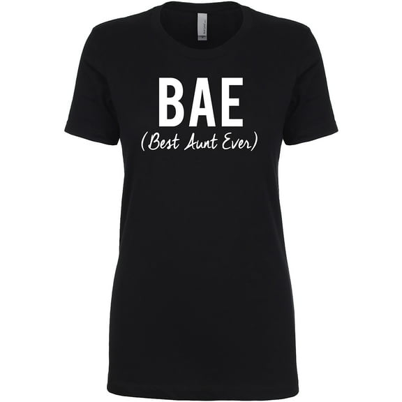 B.A.E. (Best Aunt Ever) Womens crewneck tee