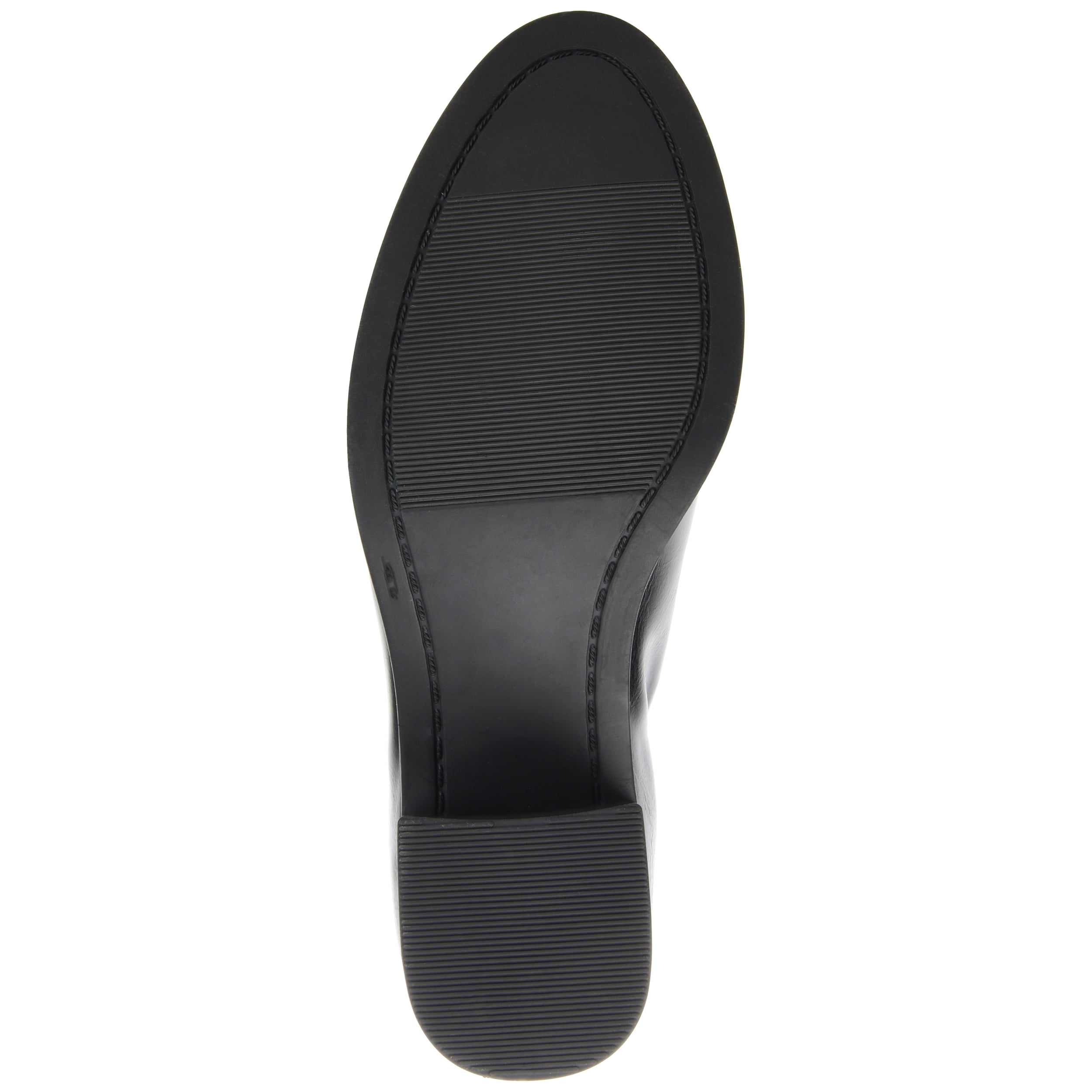 Journee Womens Nigella Back Heel Zip Stacked Heel Booties