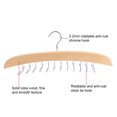 thumbnail image 2 of Fdit Closet Tie Rack, 24 Hooks Tie Hanger, For Organizer Belts, Scarves, Bag Home, 2 of 8