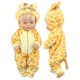 thumbnail image 2 of 2021 Plush Animal Jumpsuit For 42 cm Nenuco Doll 17 Inches Famosa Baby Girl Doll Clothes heqiyong LED, 2 of 2