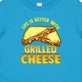 thumbnail image 4 of Inktastic Life is Better with Grilled Cheese Boys or Girls Baby T-Shirt, 4 of 5