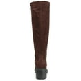 thumbnail image 4 of Journee Womens Jenicca Stacked Heel Knee High Boots, 4 of 10