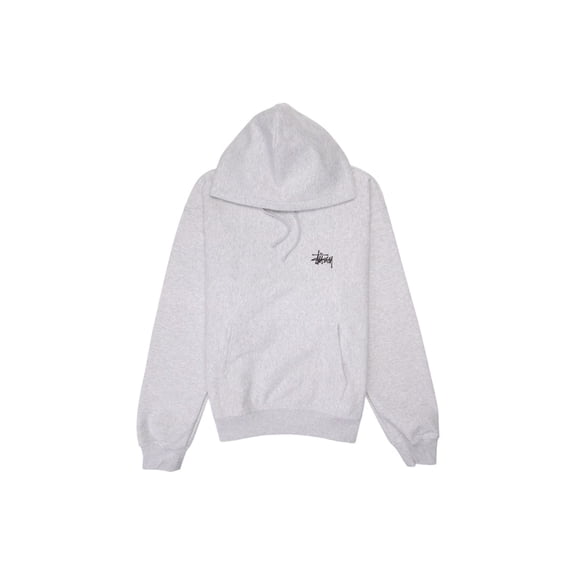 Stussy Men's Basic Hoodie Ash Heather, from StockX