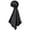 Black, variant on Satin Sleep Cap Wrap With Net Scarf Combo Protective Cover For Hair Black (Black, 17*4*15cm)