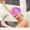 thumbnail image 3 of MasteelfCA 3pcs Superfine Fiber Fast Dry Water Absorbent Adult Hair Caps Hair Towel Wraps, 3 of 7