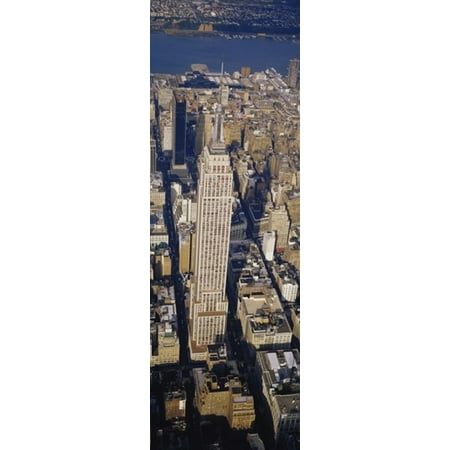 Aerial View Of Empire State Building Manhattan NYC New York City New York State USA Poster