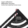 thumbnail image 3 of Metal Rafter Square Carpenter Square Combination Square Carpentry Multifunction Square Adjustable Ruler, 3 of 8