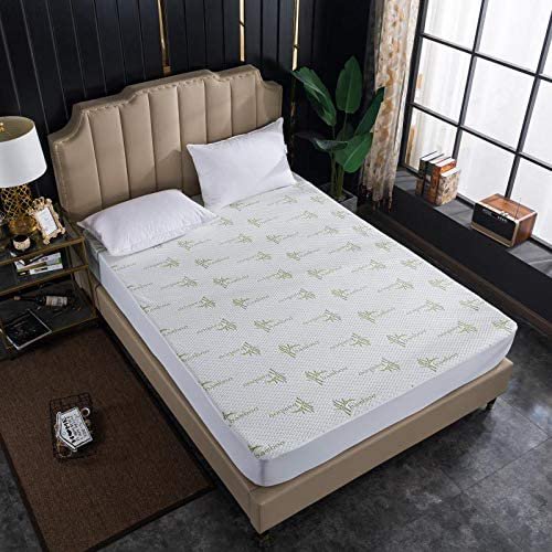 Twin Size Waterproof Mattress Protector, Premium Breathable Mattress