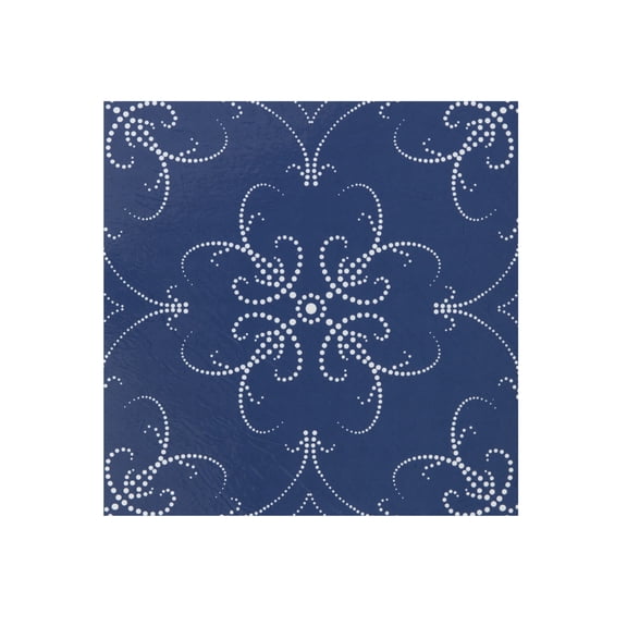 Ergode Retro 12x12 Self Adhesive Vinyl Floor Tile - Navy Pearl - 20 Tiles/20 sq. ft.