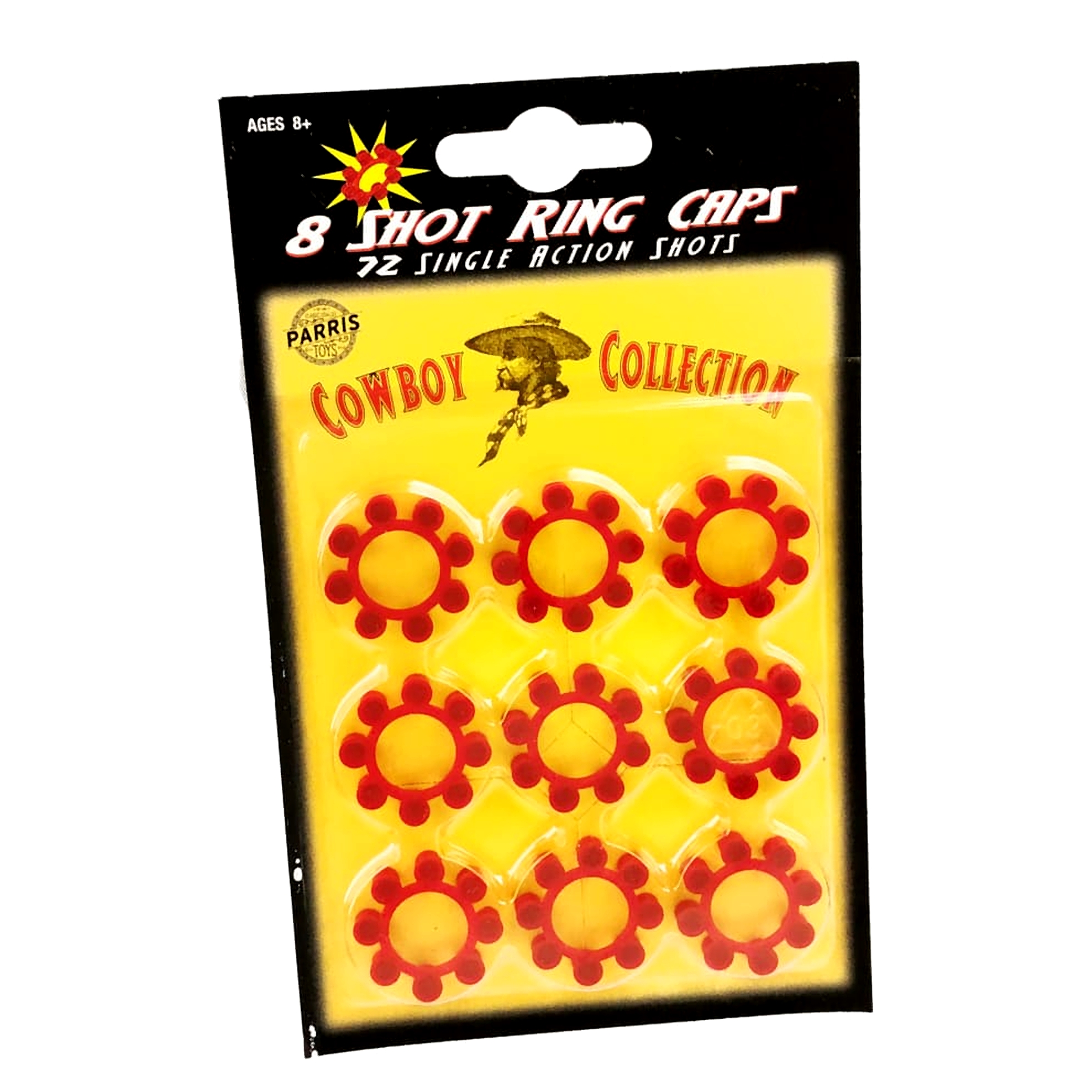 2 PACKS OF 8 SHOT RING CAPS
