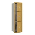 thumbnail image 3 of Salsbury Industries Recessed Private Aluminum 3 Unit 4C Horizontal Parcel Locker, 3 of 4