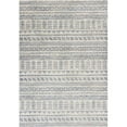 thumbnail image 1 of HomeRoots 353125 6 ft. 7 in. x 9 ft. 6 in. Polypropylene Ivory Area Rug, 1 of 1