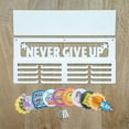 thumbnail image 5 of White Medal Hanger Display with Shelf - Metal Award Rack Trophy Shelf, 5 of 5