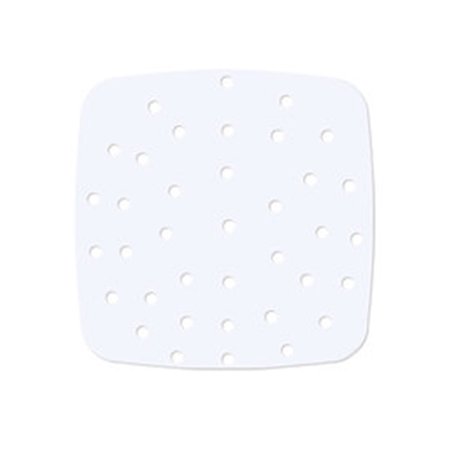 SEARCHI 100 Count Air Fryer Disposable Paper Liner  Non-Stick Mat  Baking Paper Food Grade Parchment Oil-Proof Water-Proof Steamer Oil Paper for Roasting Microwave