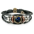 thumbnail image 2 of Fiudx Pulsera de Constelación, Elegante Diseño de Cuerda de Cuero, Puños Punk Tejidos a Mano, Material de Aleación Resistente, Regalo Ideal para Cualquier Ocasión, Perfecta para Amigos o Familiares,, 2 of 2