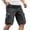 Dark Gray, variant on Mens Cargo Shorts with Pockets Knee-Length Solid Short with Pockets Workwear Lightweight Shorts for Hiking