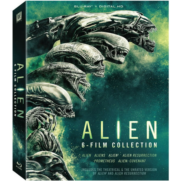 Veraangenamen omroeper Veronderstellen Alien: 6-Film Collection (Blu-ray) - Walmart.com