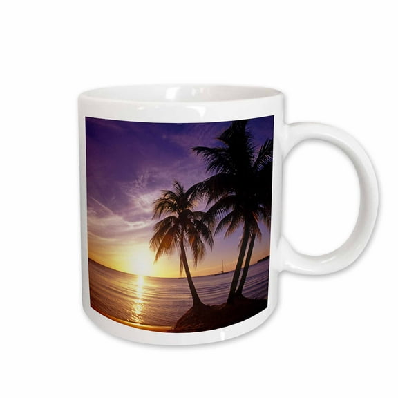 3drose, Beaches at Negril, Jamaica-ca22 Gjo0022 - Greg Johnston, 15oz Mug