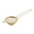 thumbnail image 3 of Pequeño colador de matcha, colador de malla cónica pequeña, tamiz de malla fina para té. Oro, 3 of 9