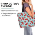 thumbnail image 2 of Fotbe Watermelon Bolsa Tote Estética de Lona con Estampado para Mujer - Bolsa Reutilizable de Hombro Casual para Vacaciones, Compras, Trabajo y Gimnasio, 2 of 8