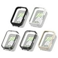 thumbnail image 4 of Accessories Bumper Watch Smart Case Protective Frame Screen Protector PC Cover TRANSPARENT BLACK, 4 of 8