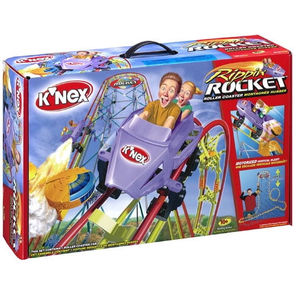 K'NEX Rippin' Rocket Roller Coaster Play Set - Walmart.com