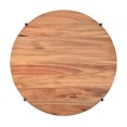 thumbnail image 6 of happimess SAT2000A Carly 24.21" Modern Coastal Round Acacia Wood/Water Hyacinth Coffee Table with Storage Basket, Natural/Black, 6 of 6
