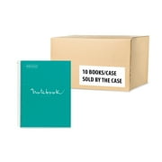 Miquel Rius Case of 5 M Emotions 1 Subject Notebooks, Lined 11" x 8.5", 80 Sheets Heavy Weight Paper, 3 Hole Punched, Micro-Perforated, Turquoise Board Cover