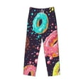 thumbnail image 4 of Balery Donuts1 print Men's Pajama Pants,Ultra Lightweight Pjs,Lounge Pant-Large, 4 of 9